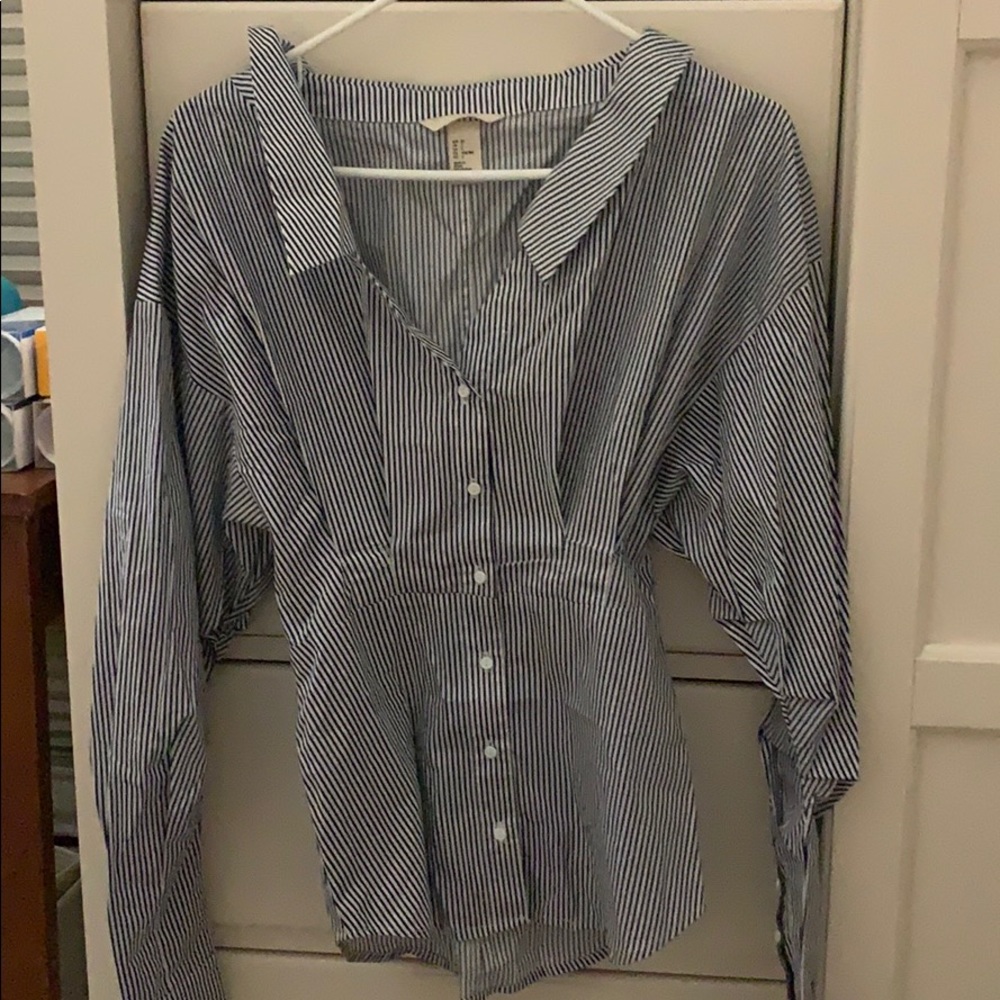 Cute Striped Button Down - image 1